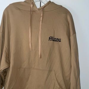 Miaou Shag sweatshirt and sweat bell bottom pants